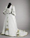 Lot 94 - The Estate of Castle Howard A dove grey satin...