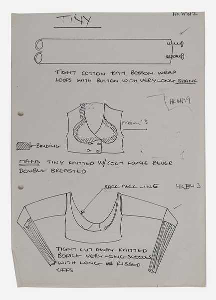 Lot 166 - John Galliano's original knitwear studio