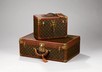 Lot 75 - A good Louis Vuitton hardsided vanity case,...