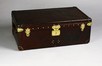 Lot 77 - A Louis Vuitton dark brown canvas and leather...