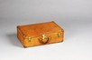 Lot 78 - A Louis Vuitton brown leather suitcase, circa...