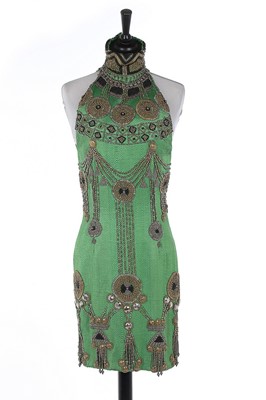 Lot 241 - A fine Gianni Versace cocktail dress,...