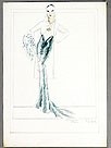 Lot 116 - A group of six Norman Hartnell designs...