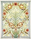 Lot 18 - An Arts & Crafts embroidered picture, probably...