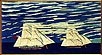 Lot 8 - A good sailor's woolwork picture, mid 19th...