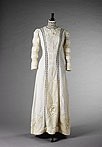 Lot 180 - An Edwardian Summer gown, circa 1910, inset...