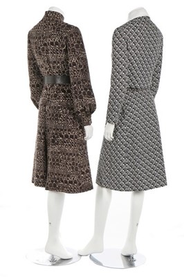 Lot 57 - Two Diorling day ensembles, late 1960s-early...