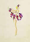 Lot 98 - Freddy Wittop flower-girl cabaret outfit...