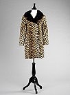 Lot 201 - A Derbers black mink and Somalian leopard coat,...