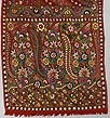 Lot 46 - Two fine embroidered Delhi stoles, Indian, mid...