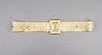 Lot 22 - A belt of three colours of gold, probably...