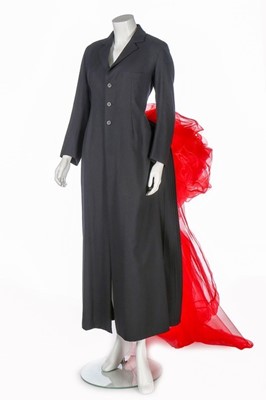 Lot 199 - A fine and rare Yohji Yamamoto bustle coat,...