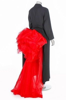 Lot 199 - A fine and rare Yohji Yamamoto bustle coat,...