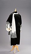 Lot 67 - A rare `Lucille Ltd' velvet `piano' dress,...