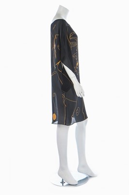 Lot 257 - A Stella McCartney black chiffon tunic dress,...