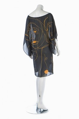 Lot 257 - A Stella McCartney black chiffon tunic dress,...