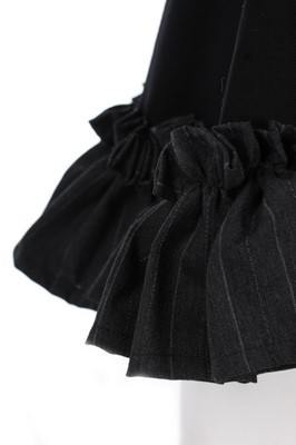 Lot 201 - A Yohji Yamamoto black jersey dress, 'Wedding'...