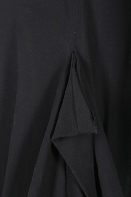 Lot 201 - A Yohji Yamamoto black jersey dress, 'Wedding'...