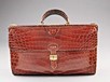 Lot 43 - Baron de Rede's Hermès brown crocodile...