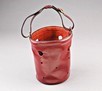Lot 29 - An Hermès -red Mangeoir handbag, 1940s,...