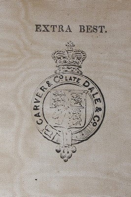 Lot 285 - A rare Carver & Co late Dale & Co Welsh hat,...