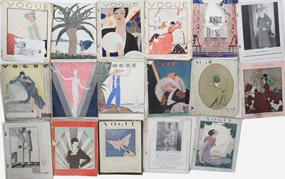 Lot 49 - British Vogue, 1925-29, comprising: 1925 (3)...