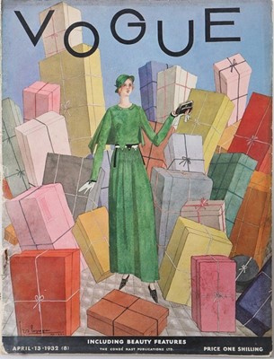 Lot 52 - British Vogue, 1932, comprising: January 3, 20;...