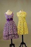 Lot 233 - Four late 1950s summer gowns, including...