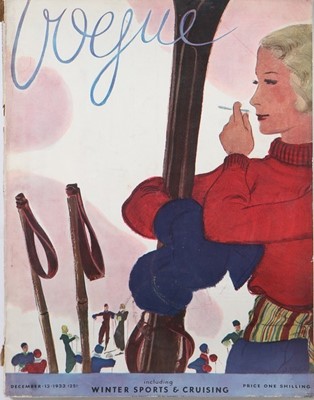 Lot 53 - British Vogue, 1933, comprising: January 25,...