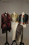 Lot 194 - A group of stoles, tabards, jackets, 1920s-30s,...