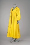 Lot 311 - A rare and early Zandra Rhodes yellow felted...