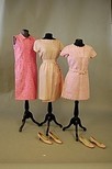 Lot 263 - Three Givenchy pink summer gowns, 1960s,...