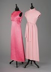 Lot 251 - Two Givenchy pink evening gowns, 1960s,...