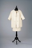 Lot 259 - A Givenchy cream soft slightly slubbed silk...