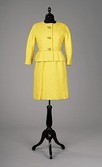 Lot 260 - A Givenchy yellow matelasssatin gown and...