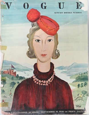 Lot 56 - British Vogue, 1936, comprising: January 22;...