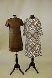 Lot 274 - A Givenchy mosaic print gown, circa 1970,...