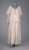 Lot 292 - A Bill Gibb embroidered tulle gown, 1972-3,...