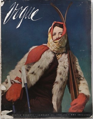 Lot 59 - British Vogue, 1939, a largely complete run,...