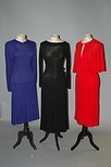 Lot 336 - Three Jean Muir jersey dresses, late...