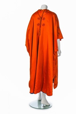 Lot 60 - A rare Liberty blue satin evening gown, circa...