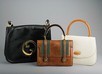 Lot 143 - Ten Gucci handbags, 1940s-70s, including early...