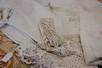 Lot 50 - A group of whiteworked and lace inserted bed...