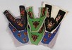 Lot 168 - Embroidered slipper panels related to hunting,...