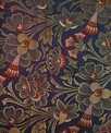 Lot 81 - A lampas panel of silk and metal thread, circa...