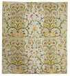 Lot 67 - A large floss silk embroidered wall panel,...