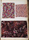 Lot 128 - A good and large book of printed wools and...