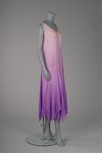 Lot 212 - A rare Madeleine Vionnet lilac ombrchiffon...