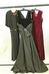 Lot 230 - A group of 1940s evening/cocktail wear, eleven...