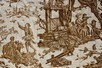 Lot 106 - `L'Offrande a l'amour' Toile de Jouy bed...